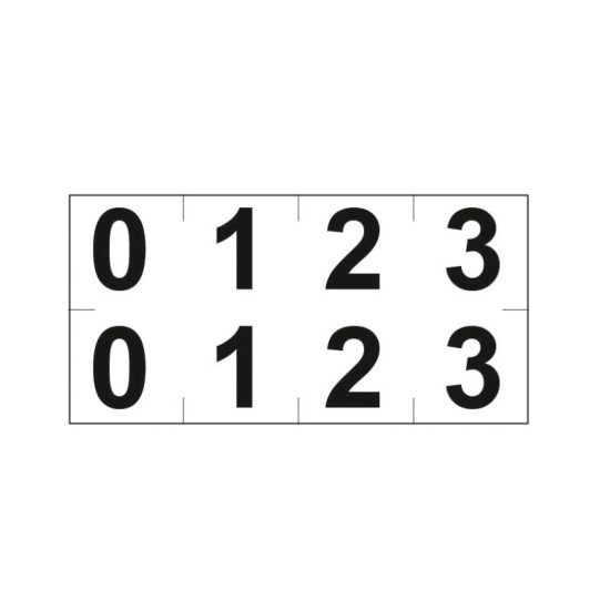 Number Stickers Number Stickers