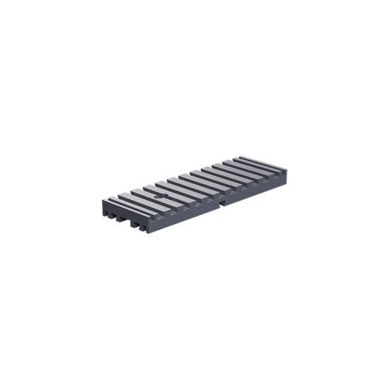 Baseplate 30x90 silver Baseplate 30x90 silver