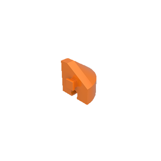 Hoekblok oranje