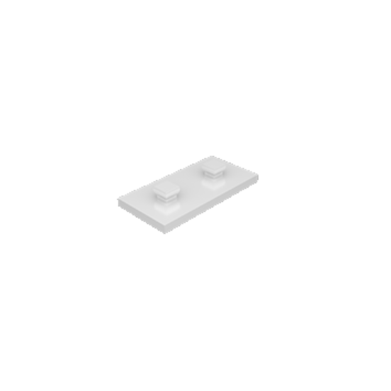 Bouwplaat 15x30 grijs-wit