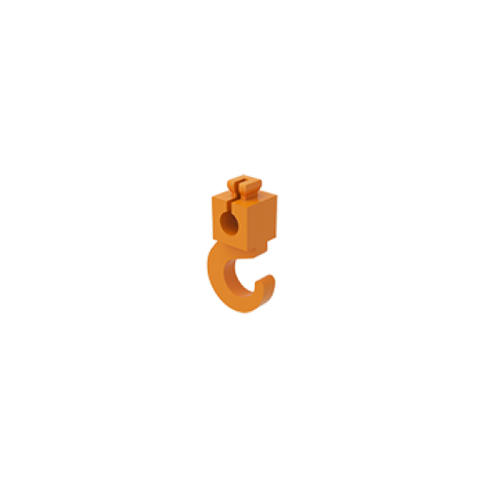 Touwhaak oranje Touwhaak oranje