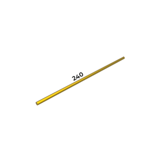 Draad blank D1,5 mm, 240 mm