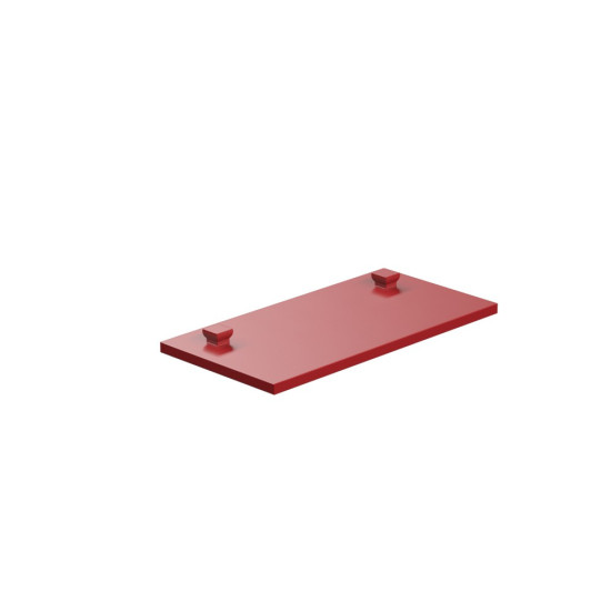 Mounting Plate With Peg 30 X 60 Red Mounting Plate With Peg 30 X 60 Red