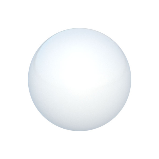 Plastic holle bal D19mm wit Plastic holle bal D19mm wit